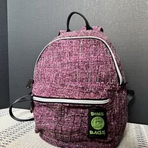 Dime Bags Festy Bound Mini Backpack Bag  STATIC PINK